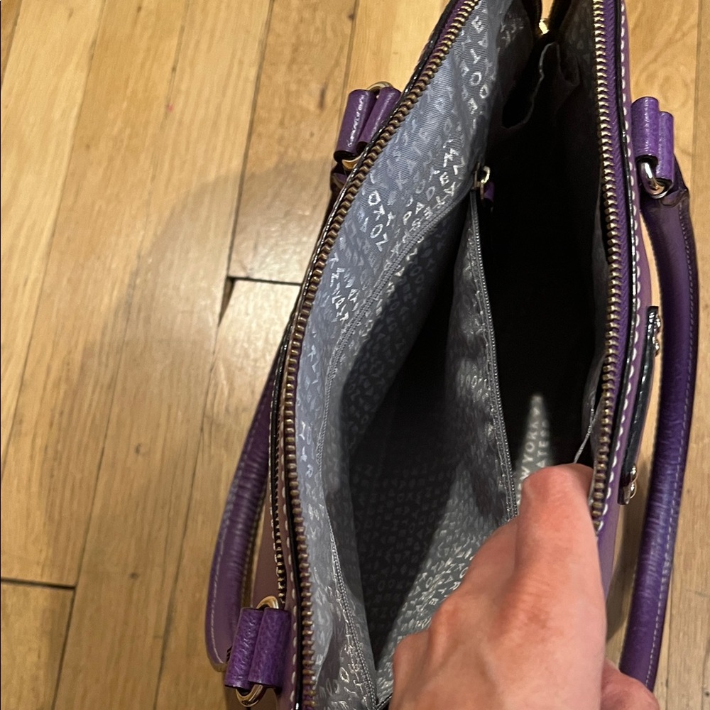 Kate Spade Wellesley Rachelle Purple Handbag - Picture 9 of 13